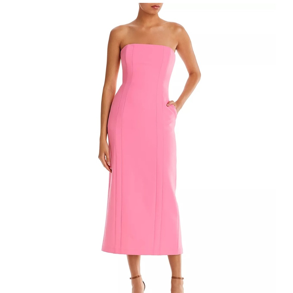 ALC Elizabeth Strapless Sheath Dress - size 10